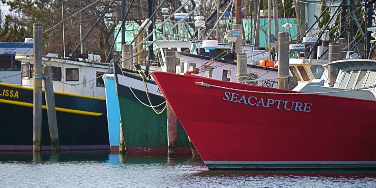 Some Montauk Commercial Fishing Vessels – Catamaran Mon Tiki